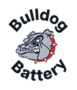 Buckaroo Marketing – Bulldog Battery Logo Buckaroo Marketing - Bulldog Battery Logo